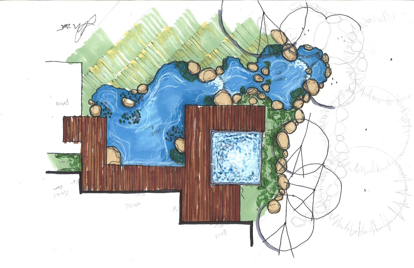 Backyard Water Features Construction Reflections Water Gardens